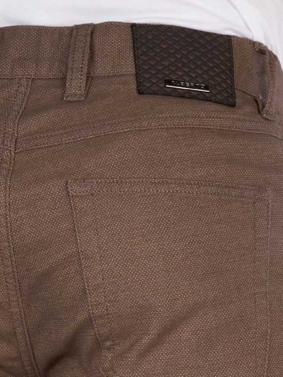 Alberto Bruine Wollook 5-Pocket - 4817-1424 Pipe