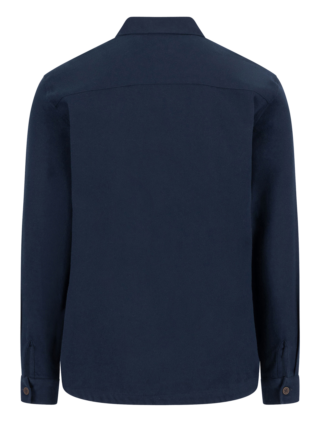 Fynch Hatton Donekrblauw Overshirt - 1511-5684