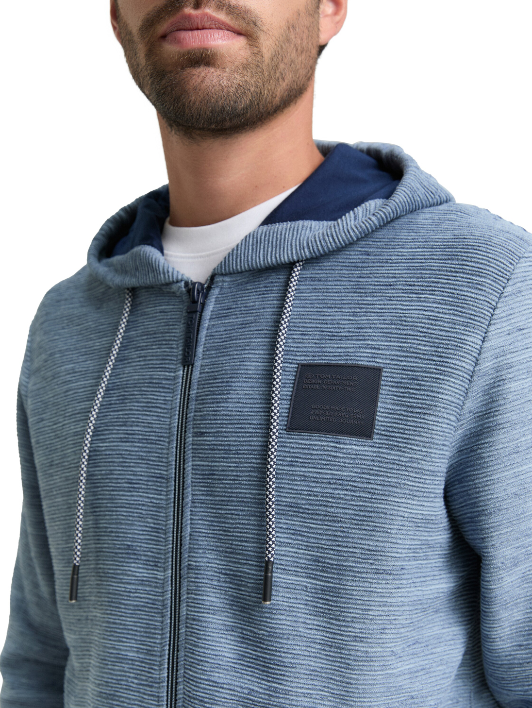 Tom Tailor Sweatvest met Capuchon - 1049516