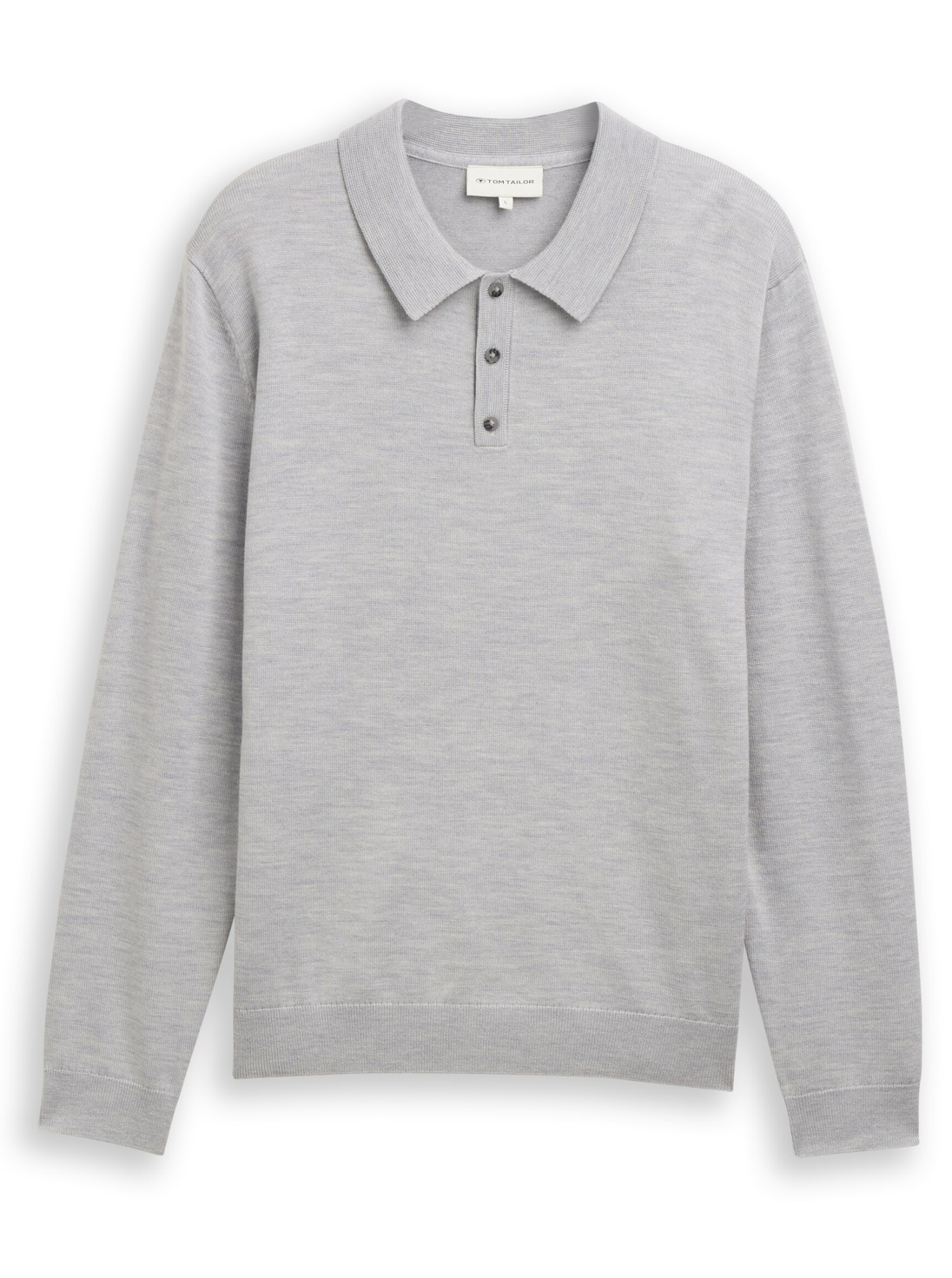 Tom Tailor Licht Grijze Polo - 1048790
