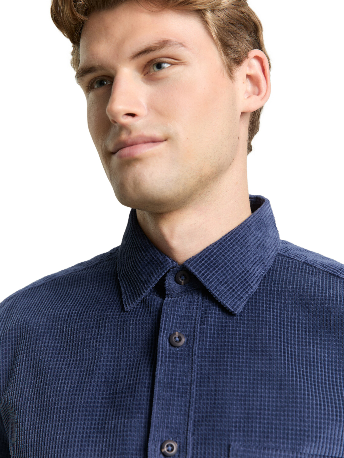 Tom Tailor Comfort Fit Corduroy Overshirt - 1048441