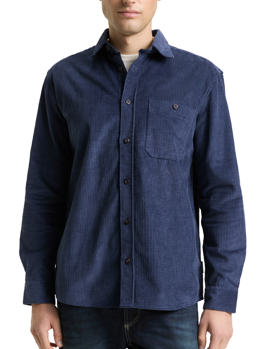 Tom Tailor Comfort Fit Corduroy Overshirt - 1048441