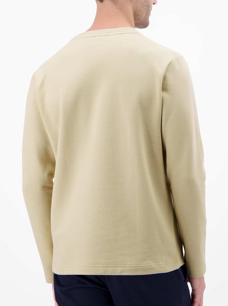 LERROS Ecru Longsleeve T-shirt - 25O4041
