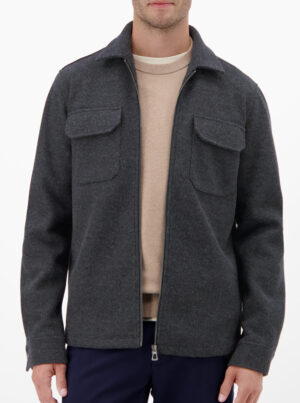 LERROS Donkerblauw Overshirt Heren - 25O1288