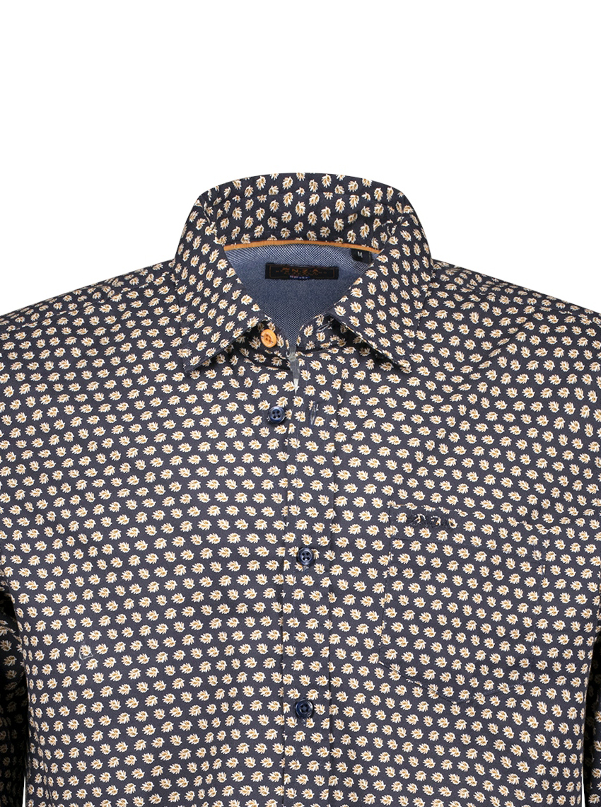 New Zealand Auckland Shirt - 25KN549 Classic Navy
