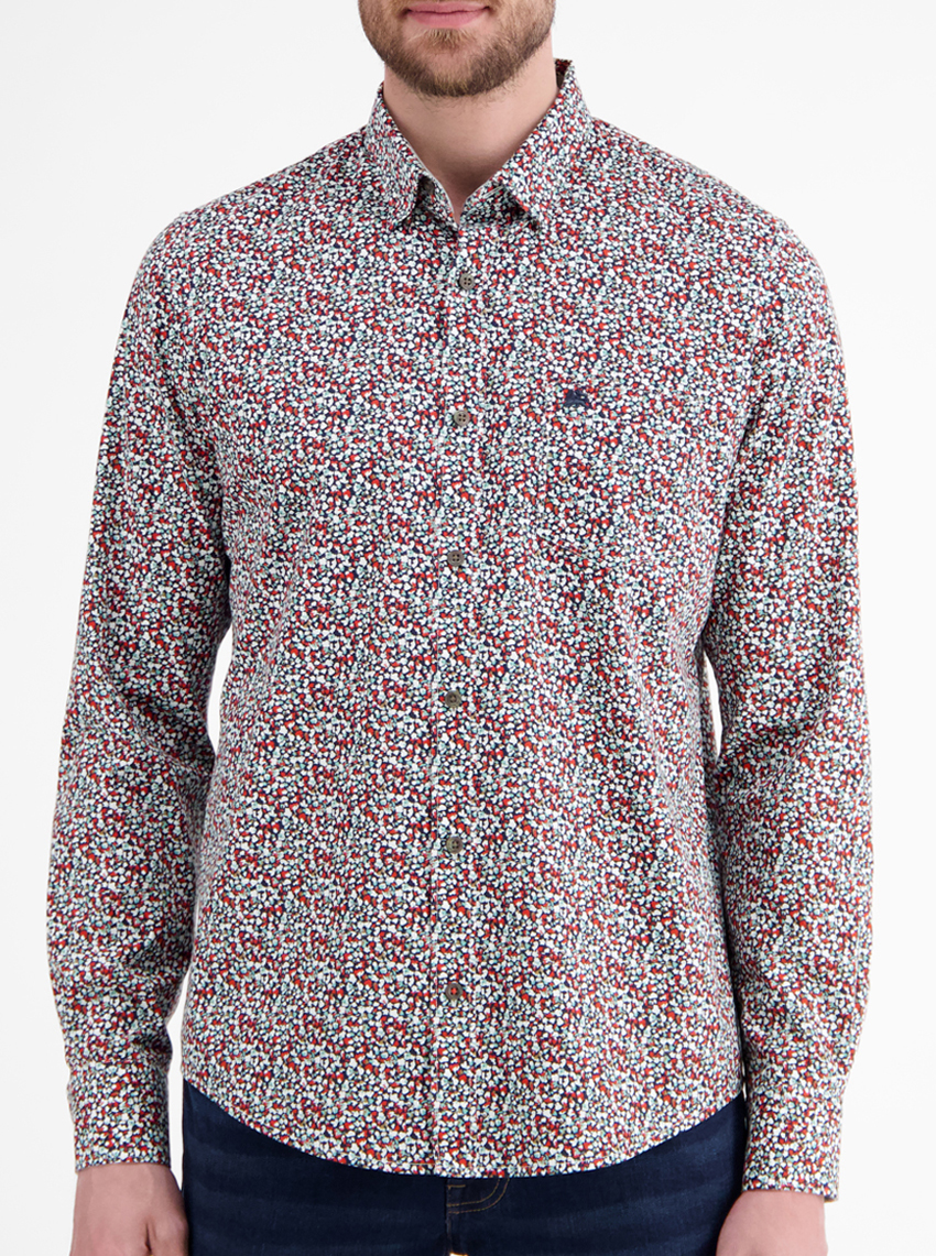 LERROS Lange Mouw Overhemd met print - 2591453