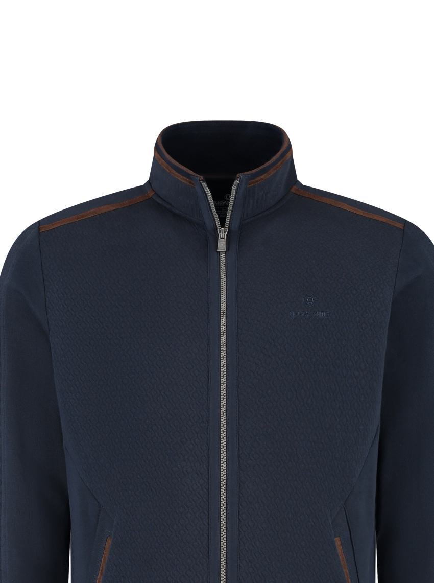 Fellows United Blauw Sweat Vest - 52.2669