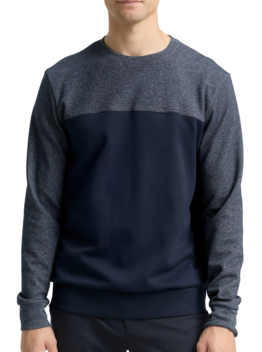 Tom Tailor Blauwe Crew-neck Sweater - 1048634