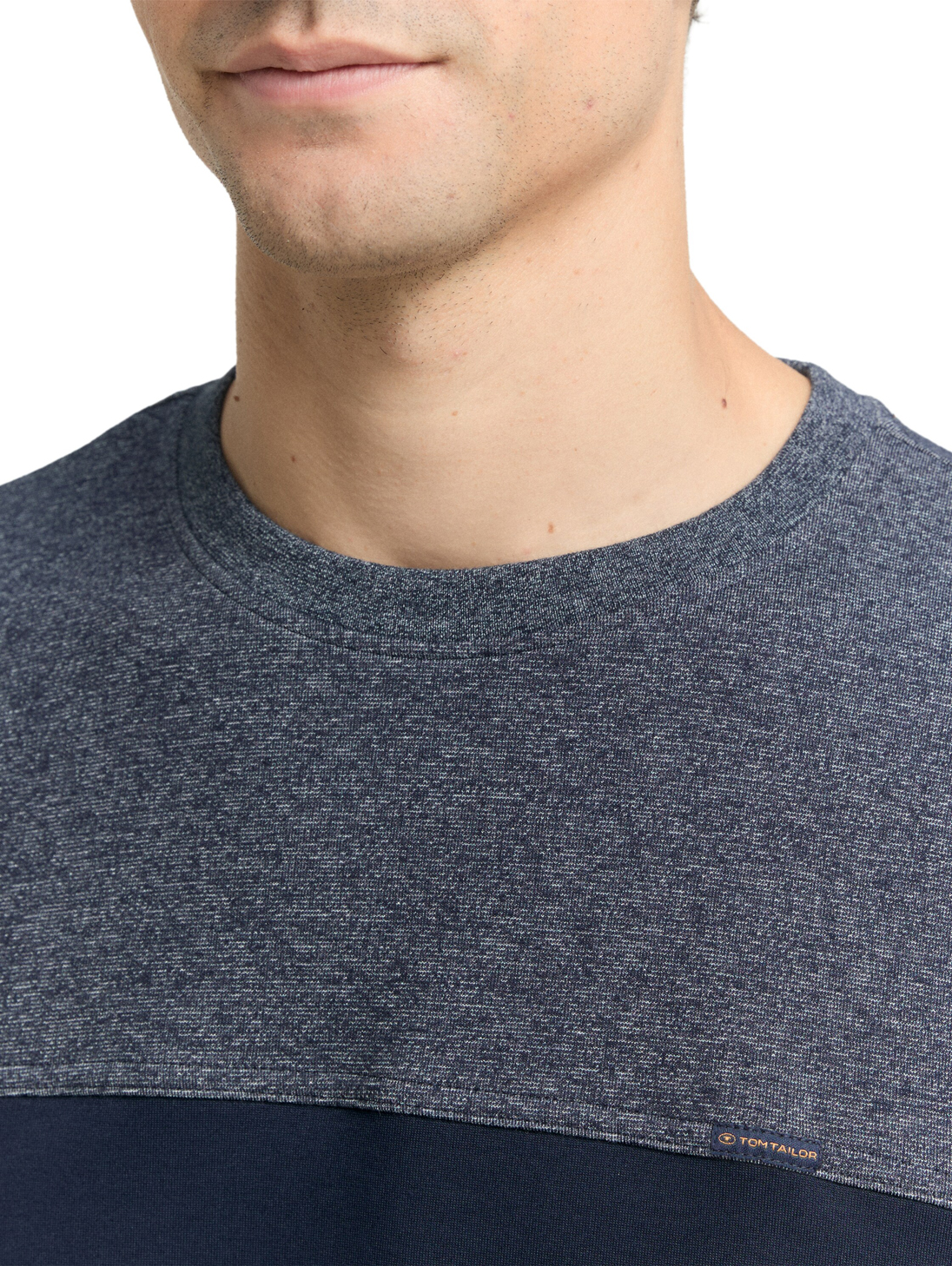Tom Tailor Blauwe Crew-neck Sweater - 1048634