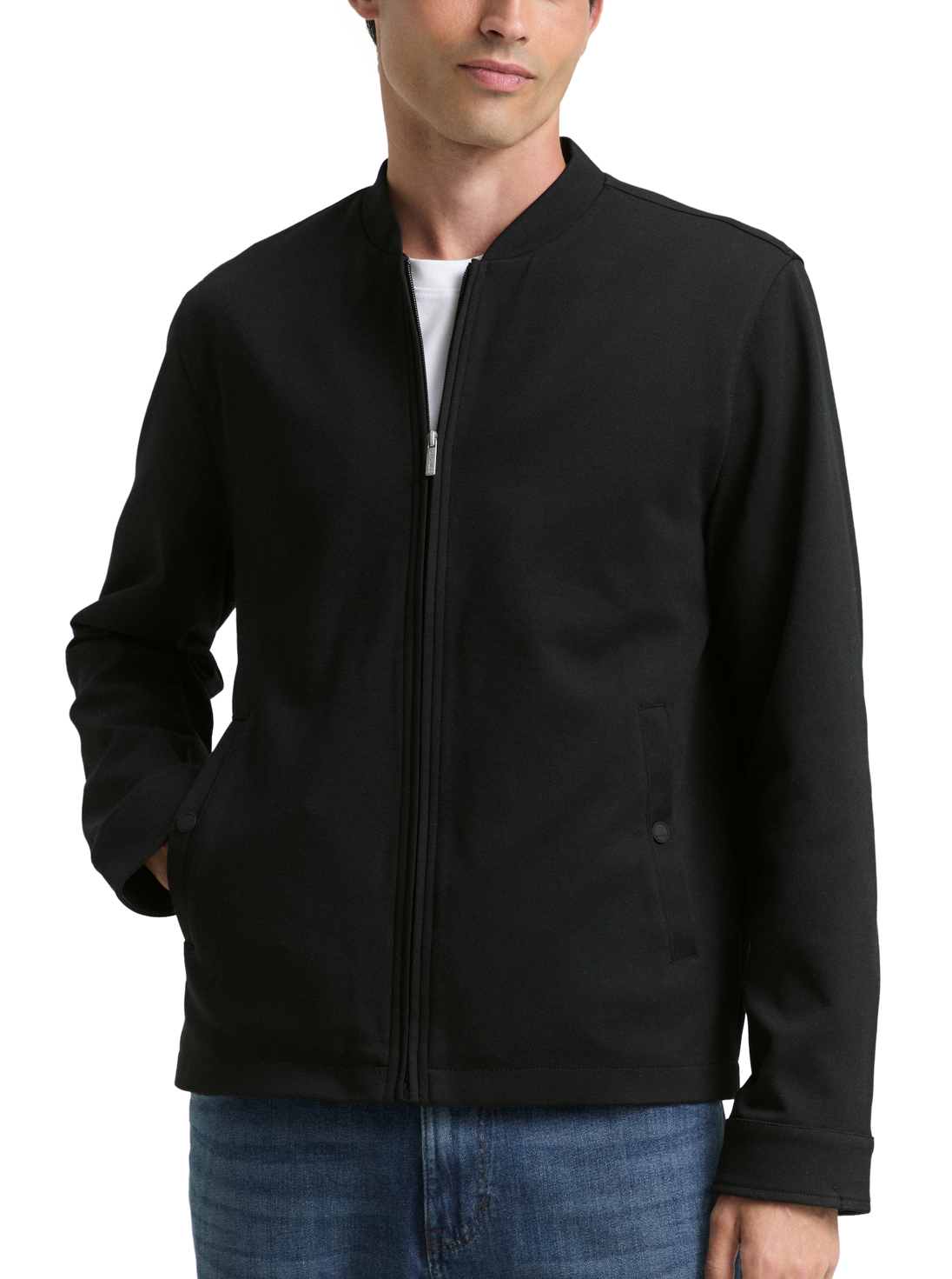 Tom Tailor Zwart Bomber Vest - 1047274