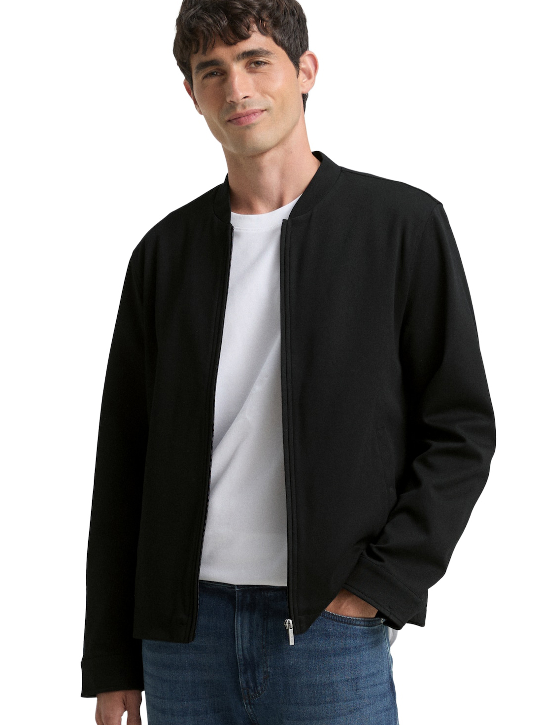 Tom Tailor Zwart Bomber Vest - 1047274