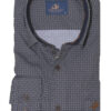 Eden Valley Modern fit Overhemd met print - 515041-14-M