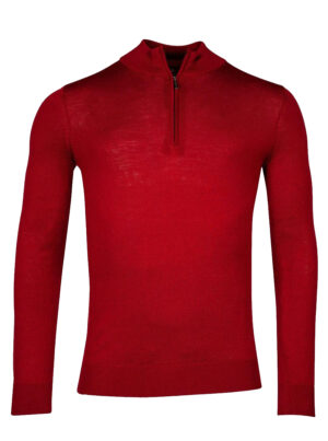 Dutch Bastard Basic Effen Heren Trui - 302 Half Zip