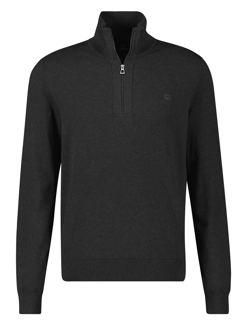 LERROS Effen Half-zip Trui - 25N5432