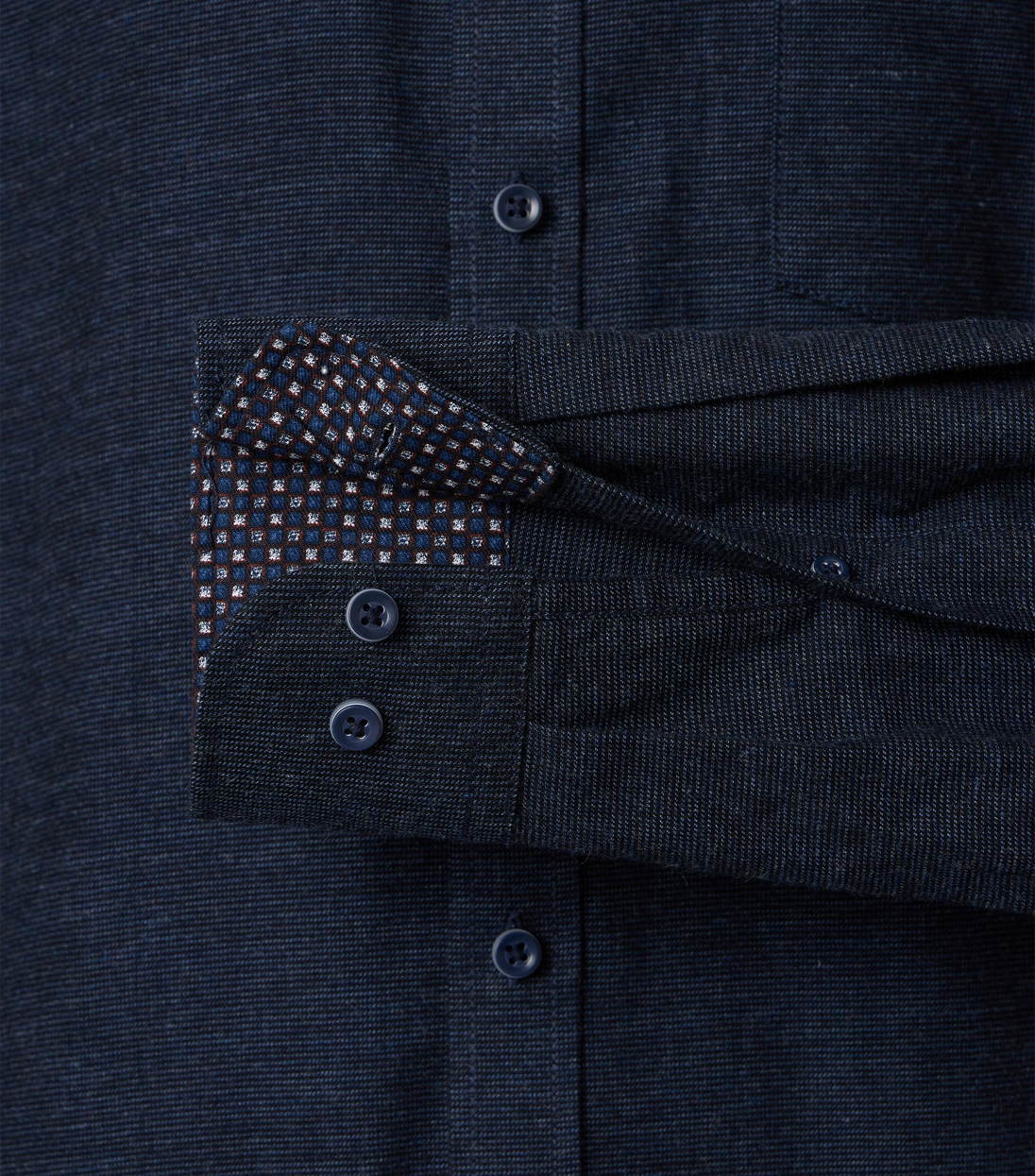 Casa Moda Donkerblauw Overhemd - 454528200