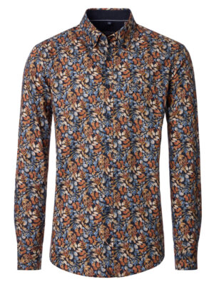 Casa Moda Overhemd met Bladeren - 454528700