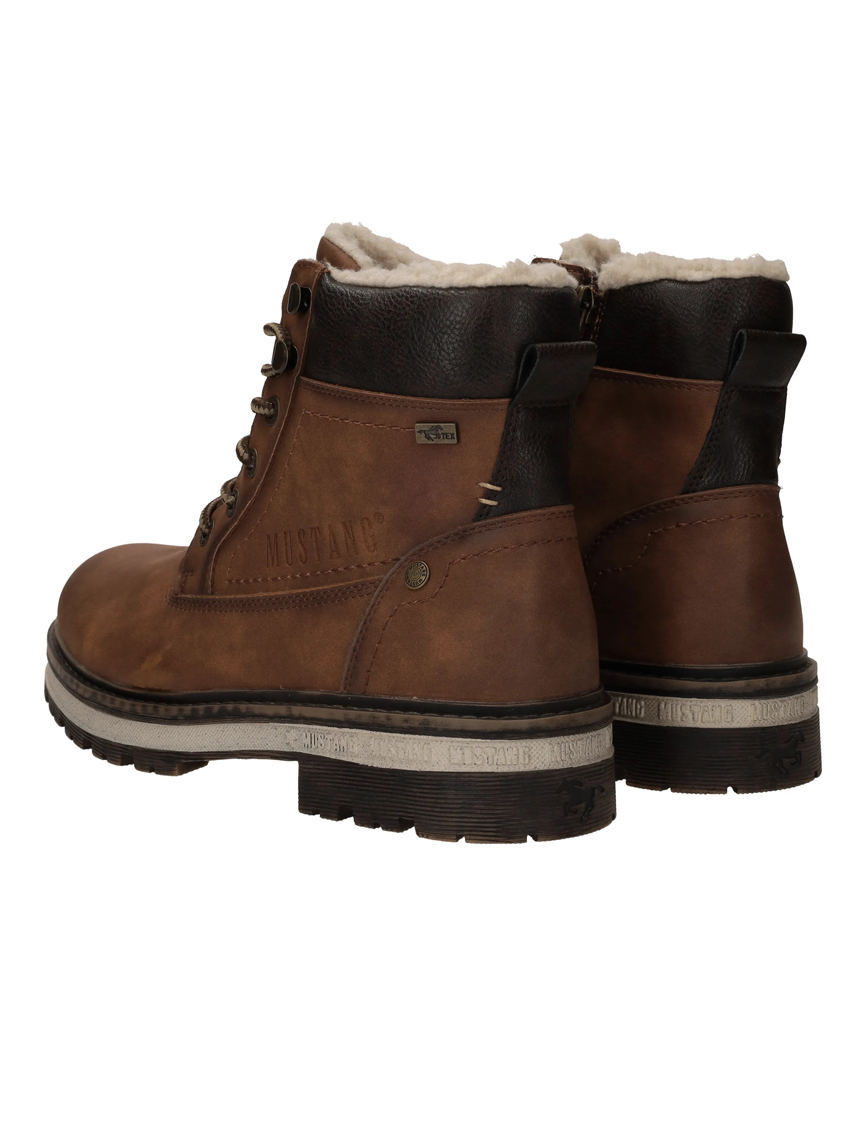 Mustang Cognac Boots - 15M0091001