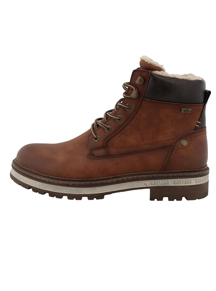 Mustang Cognac Boots - 15M0091001