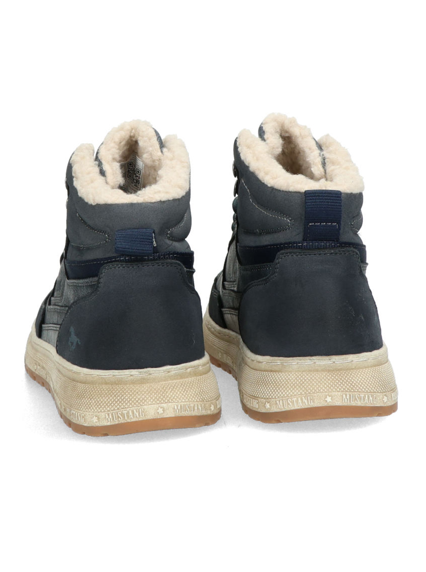 Mustang blauwe Boots - 15M0111002