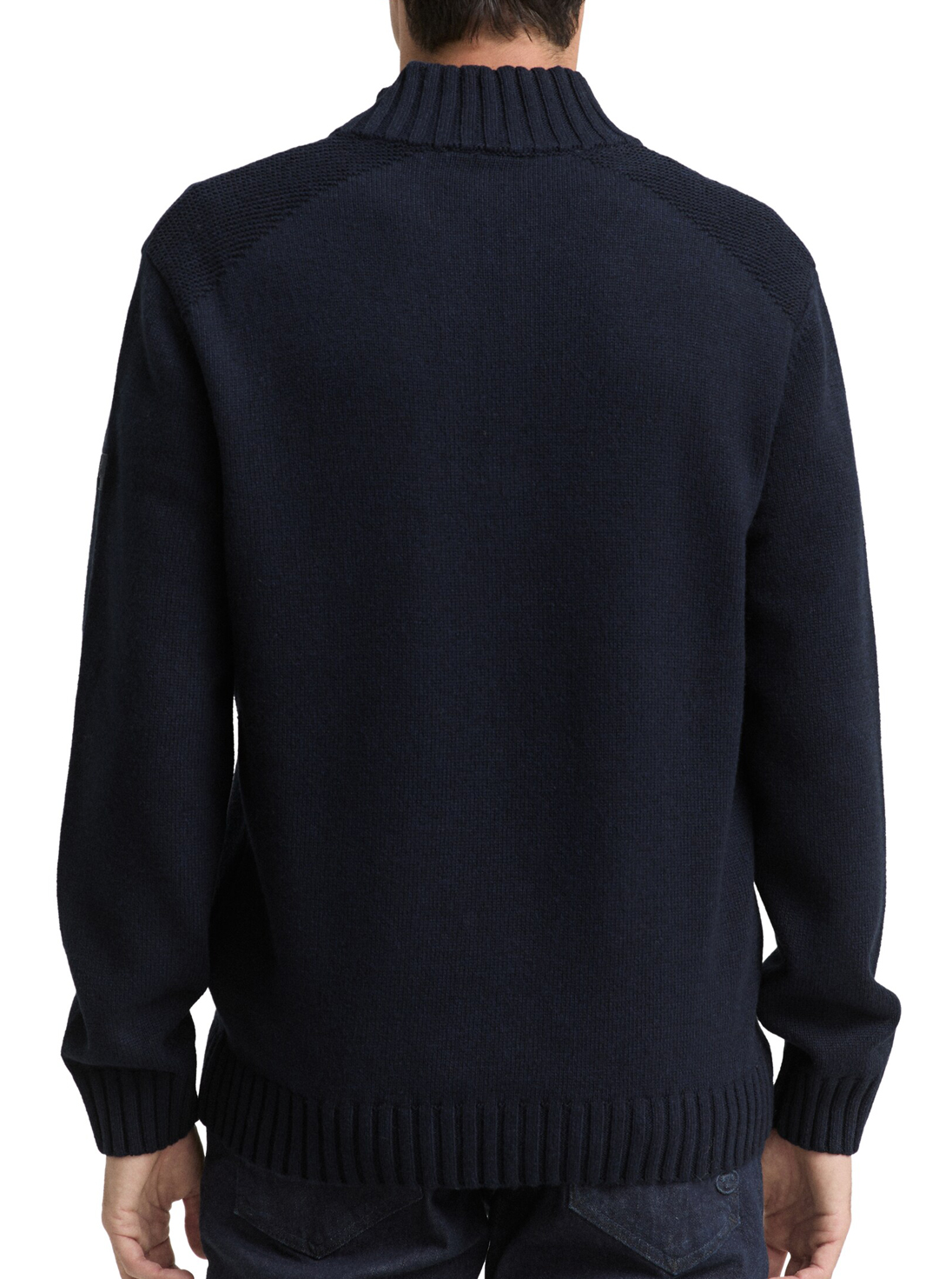 Tom Tailor Blauwe Gebreide Troyer - 1048768