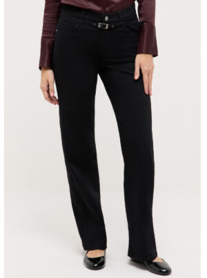 Angels Zwarte Wide Leg Dames - Liz Belt 346-2565