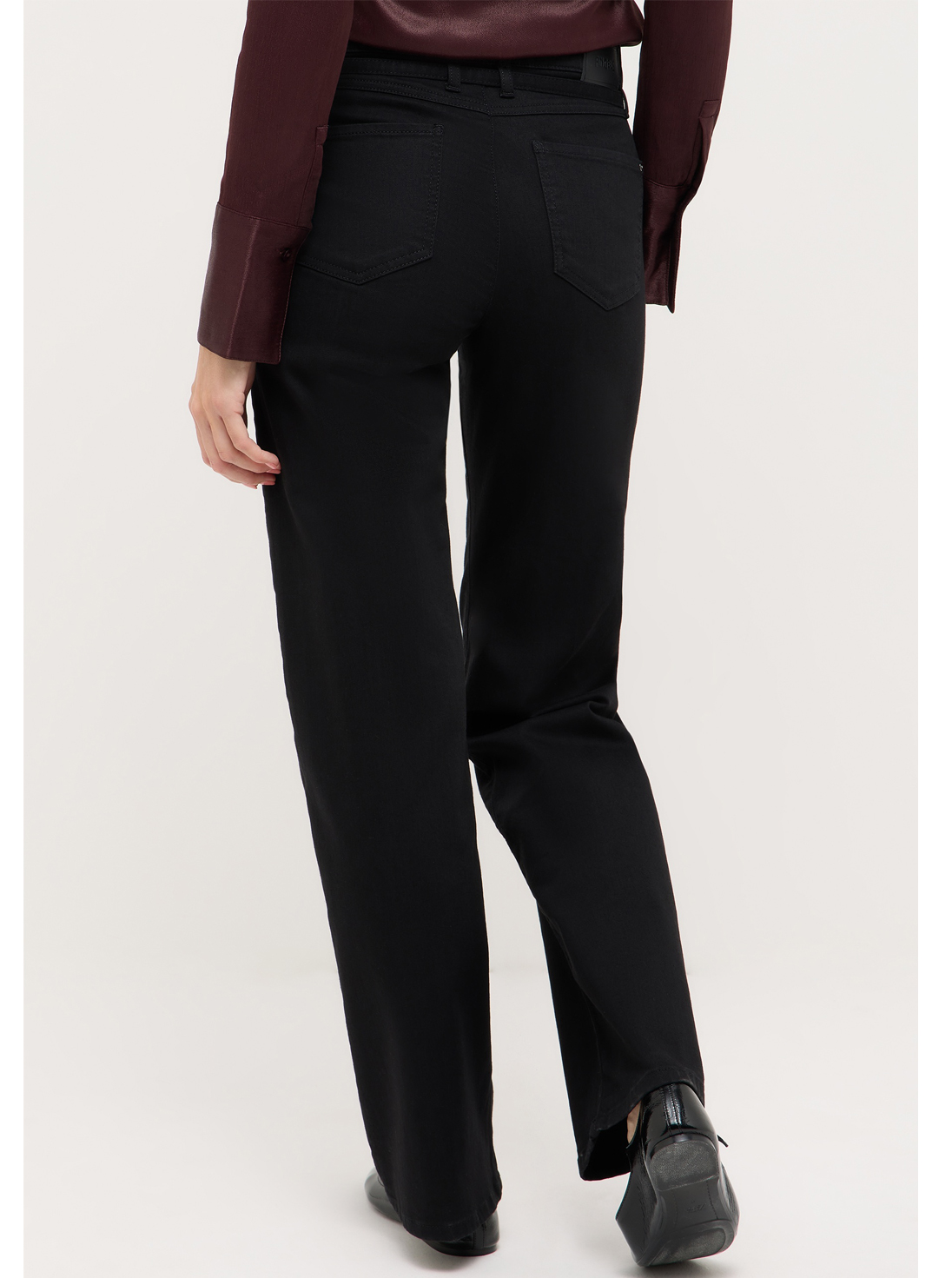 Angels Zwarte Wide Leg Dames - Liz Belt 346-2565