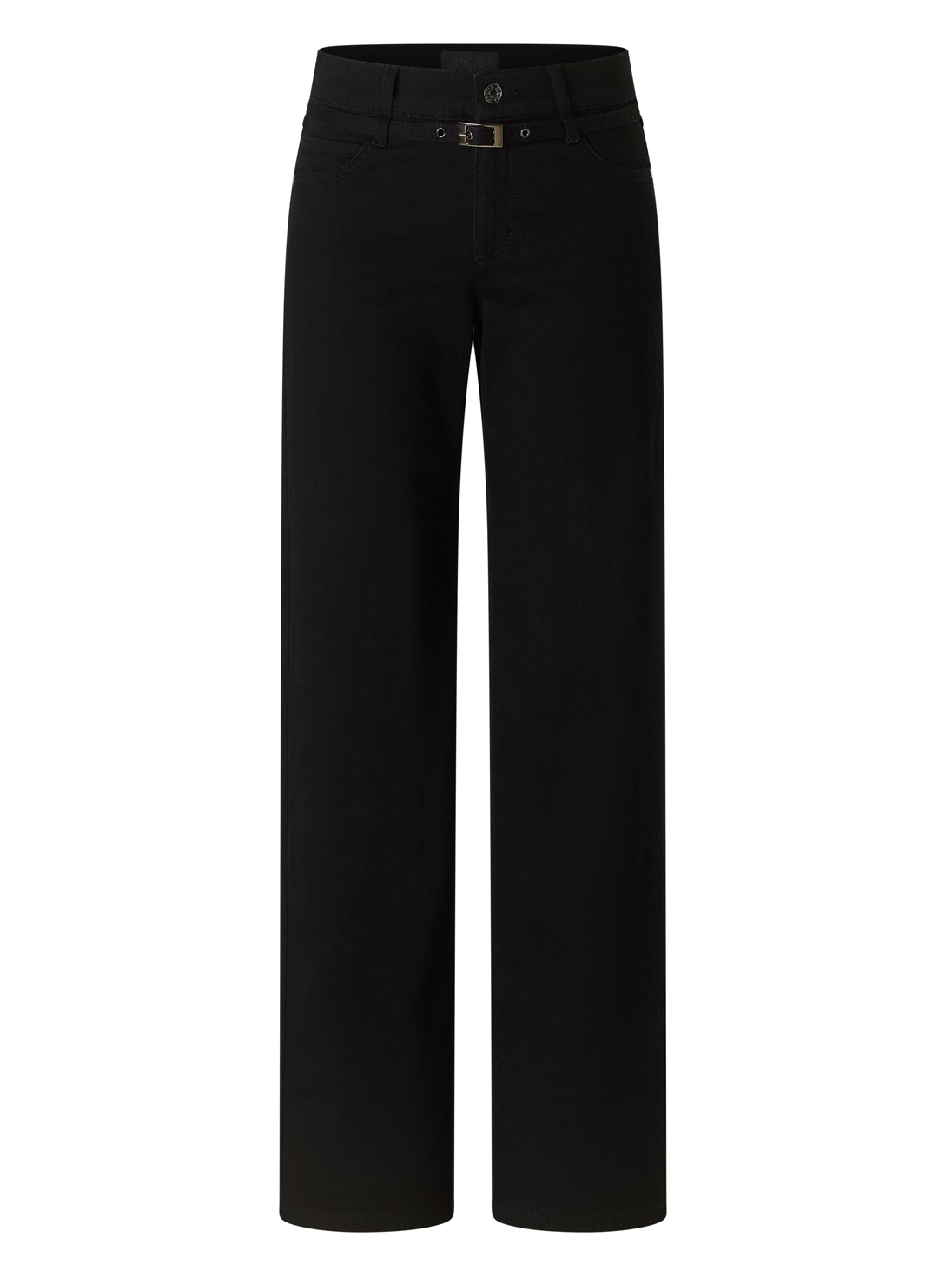 Angels Zwarte Wide Leg Dames - Liz Belt 346-2565
