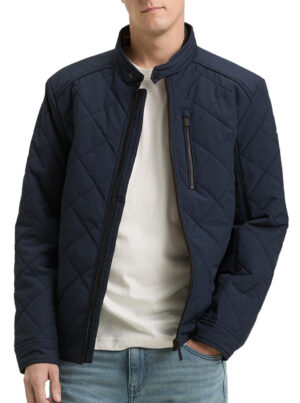 Tom Tailor Blauw Biker Jacket - 1049471