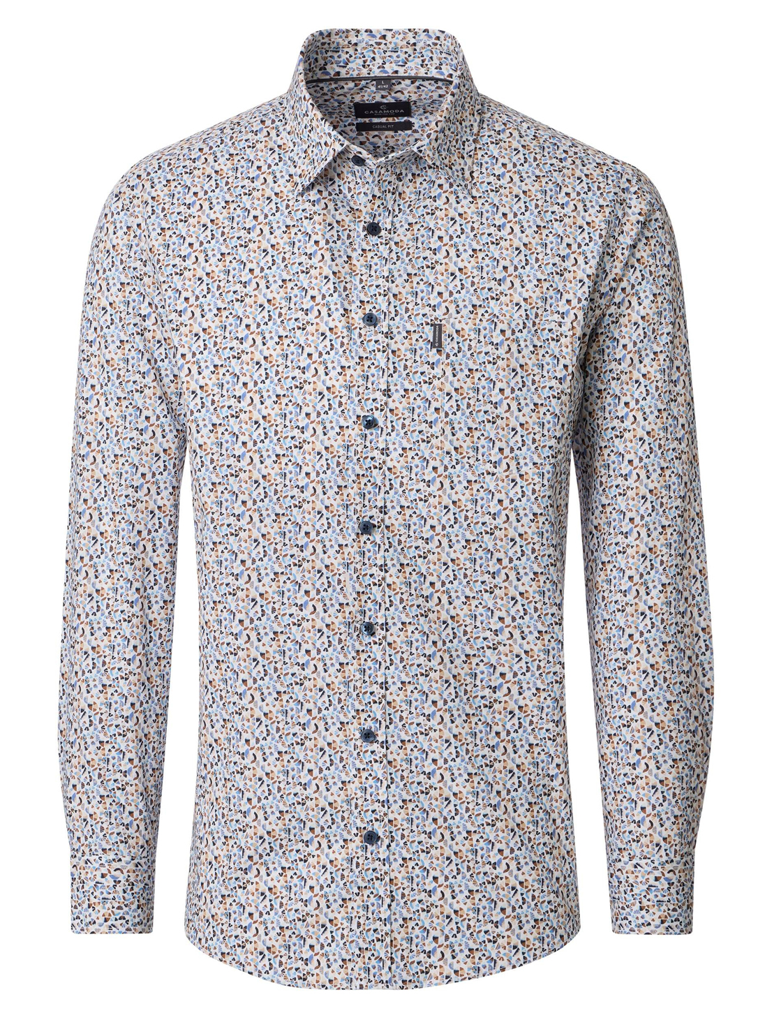 Casa Moda Overhemd met Print - 126130030