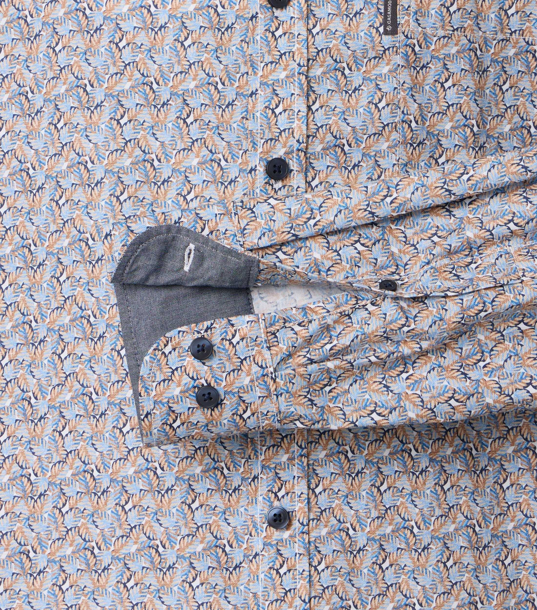 Casa Moda Overhemd met print - 126130050