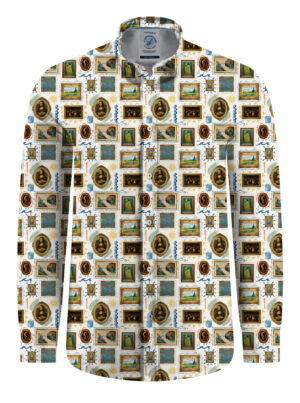 A Fish Named Fred Portret Shirt - 33.036