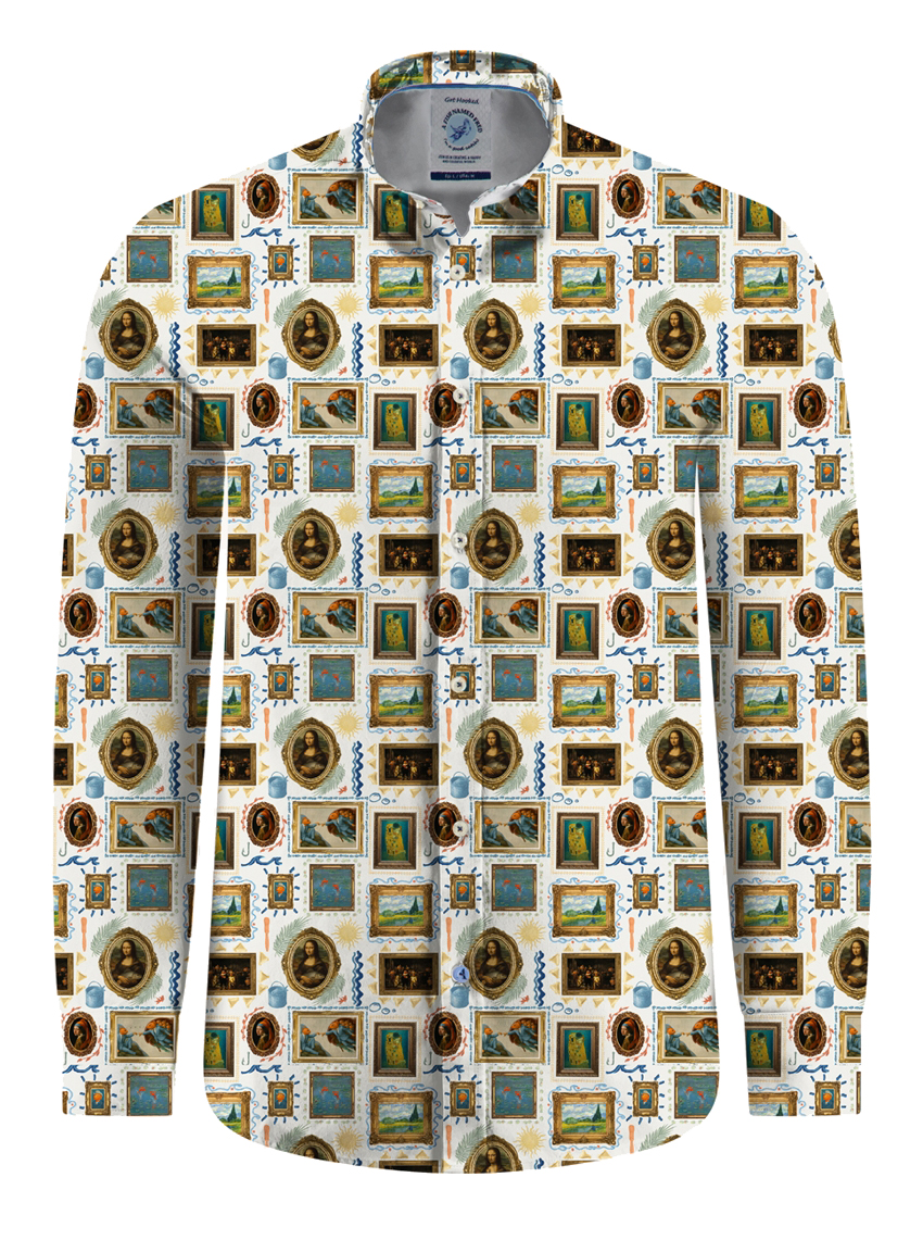 A Fish Named Fred Portret Shirt - 33.036