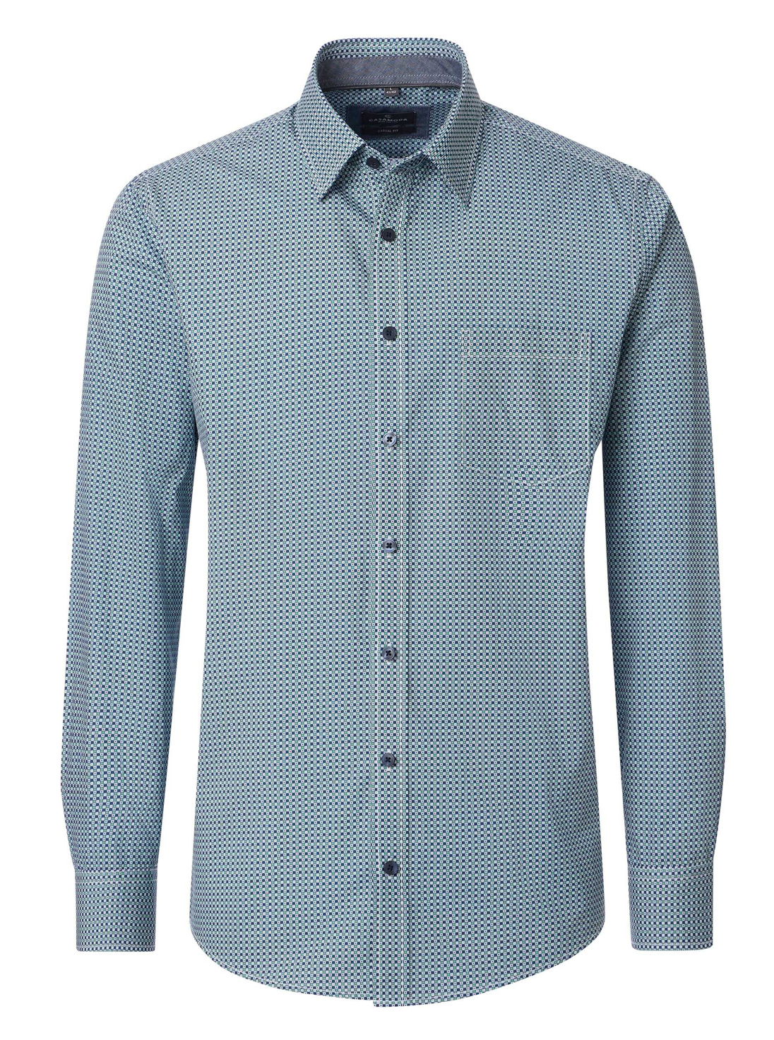 Casa Moda Groen Overhemd Lange mouw - 126130280