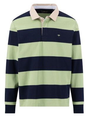 Fynch Hatton Gestreepte Rugby Sweater - 1602-1363
