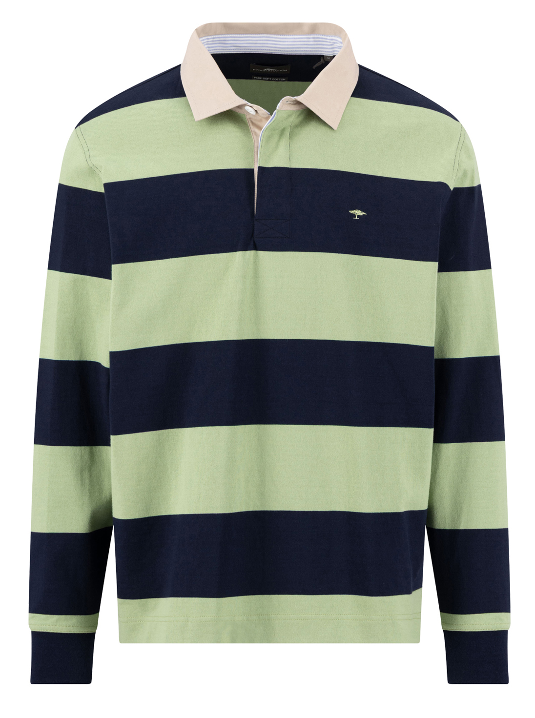 Fynch Hatton Gestreepte Rugby Sweater - 1602-1363