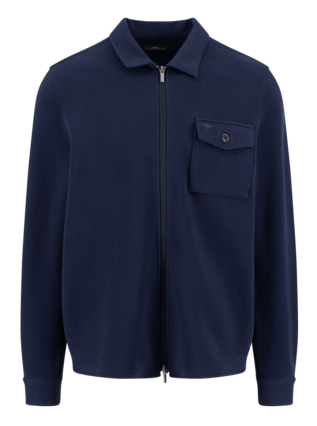 Fynch Hatton Donkerblauw Overshirt - 1512-1720