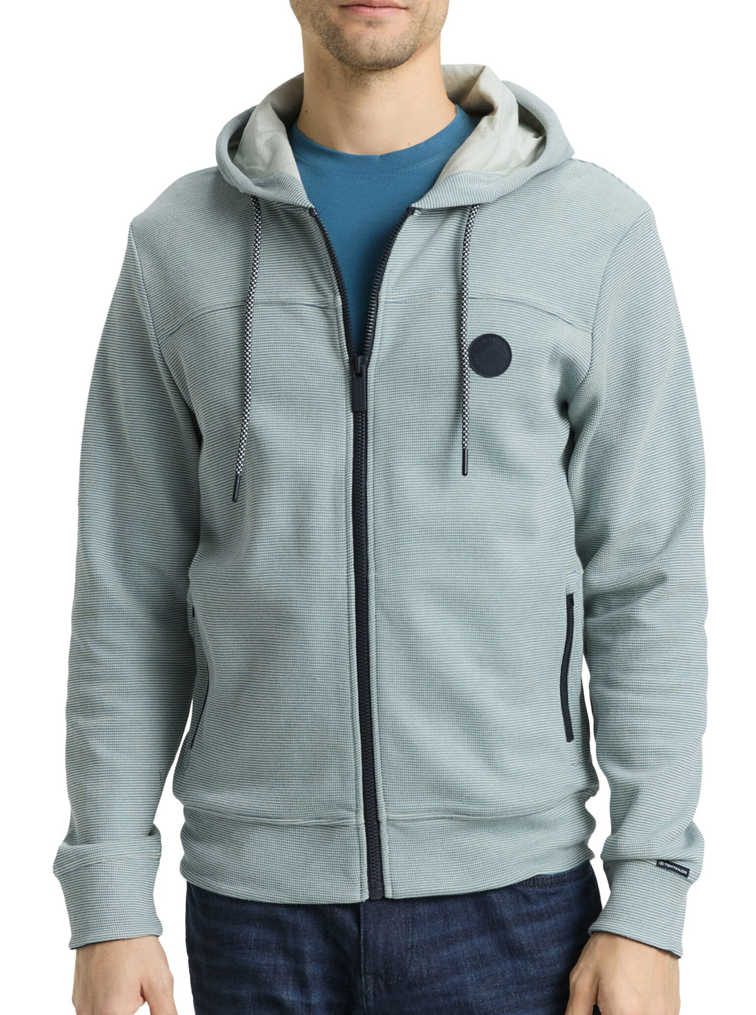 Tom Tailor Hoodie Sweatvest - 1050165