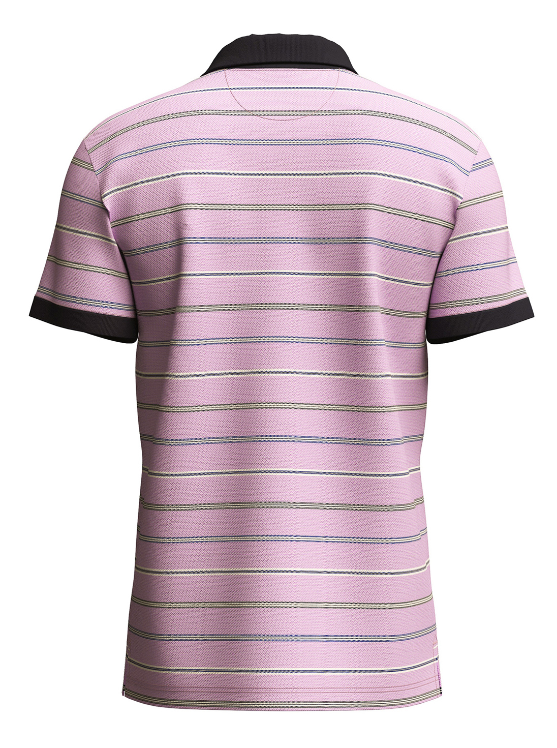Fynch Hatton Roze Gestreepte Polo - 1603-1906