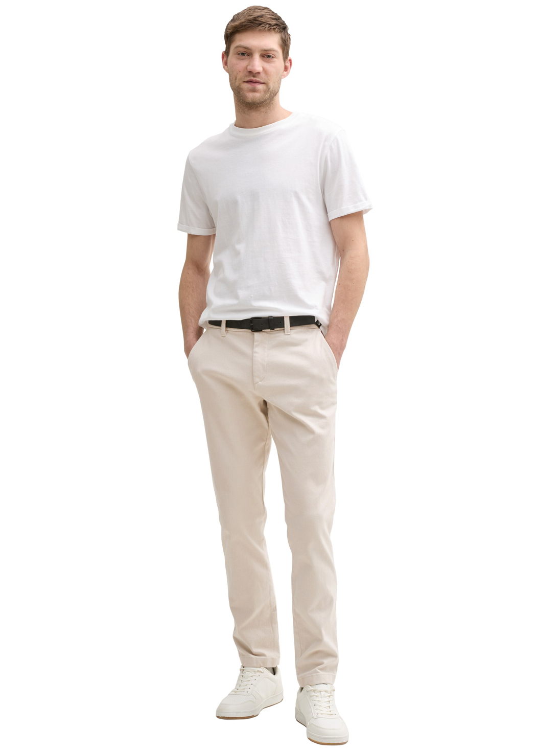 Tom Tailor TTTravis Slim Chino met riem - 1037547