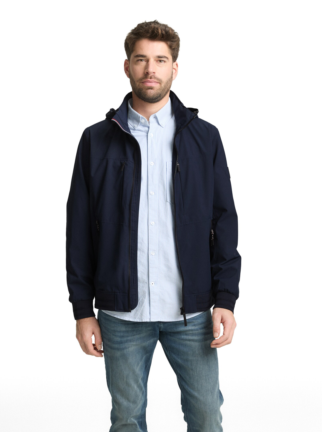 Tom Tailor Blauwe Heren Blouson - 1051883