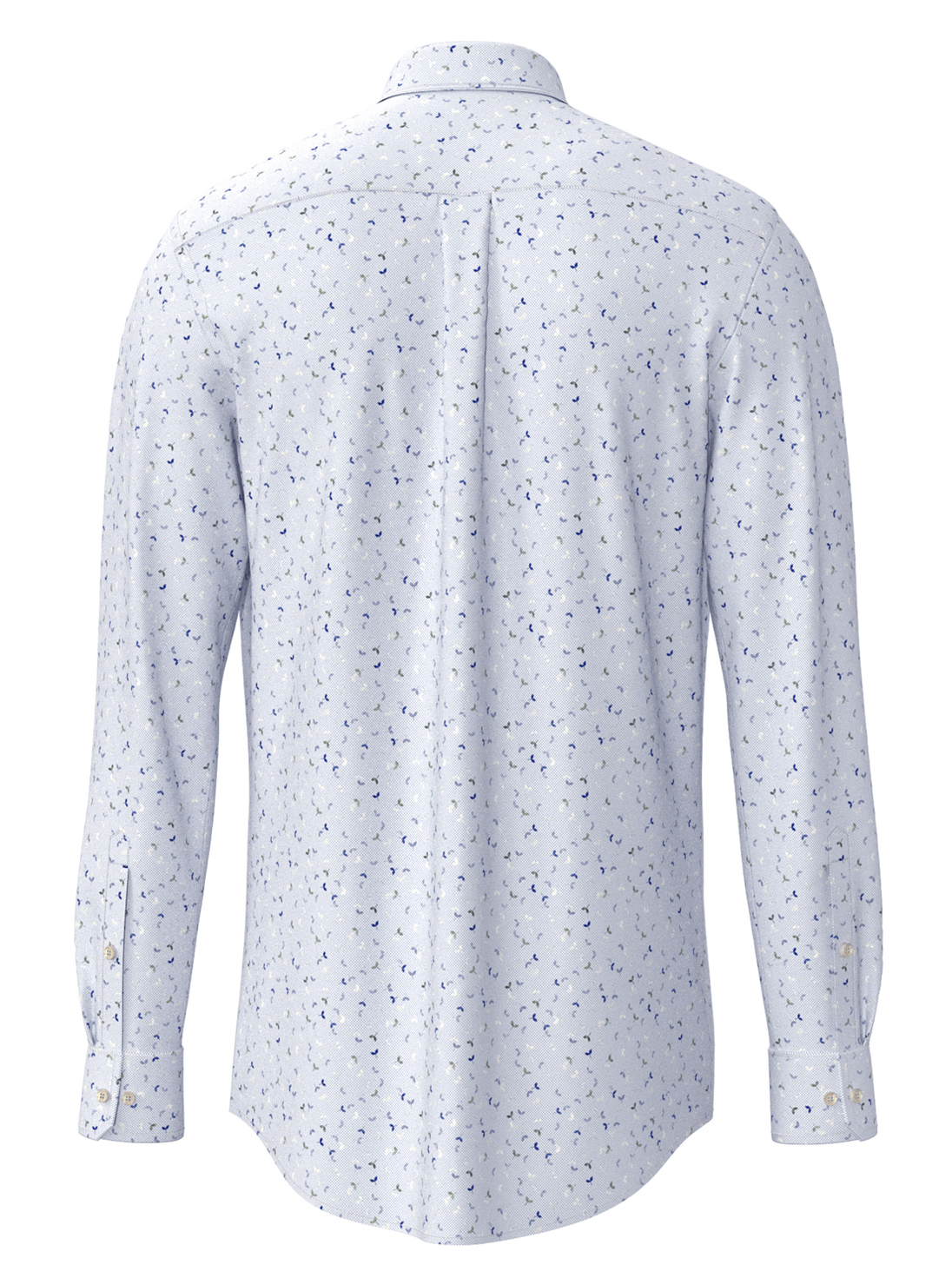 Fynch Hatton Blauw Lange mouw Overhemd - 1602-8230