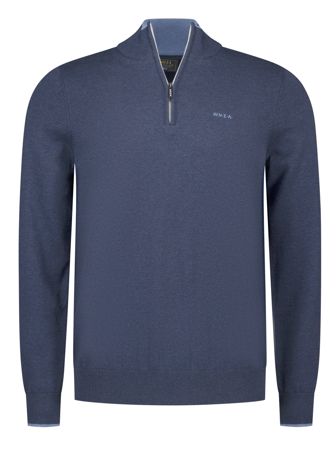 NZA Blauwe Half-zip Pullover - 26BN465