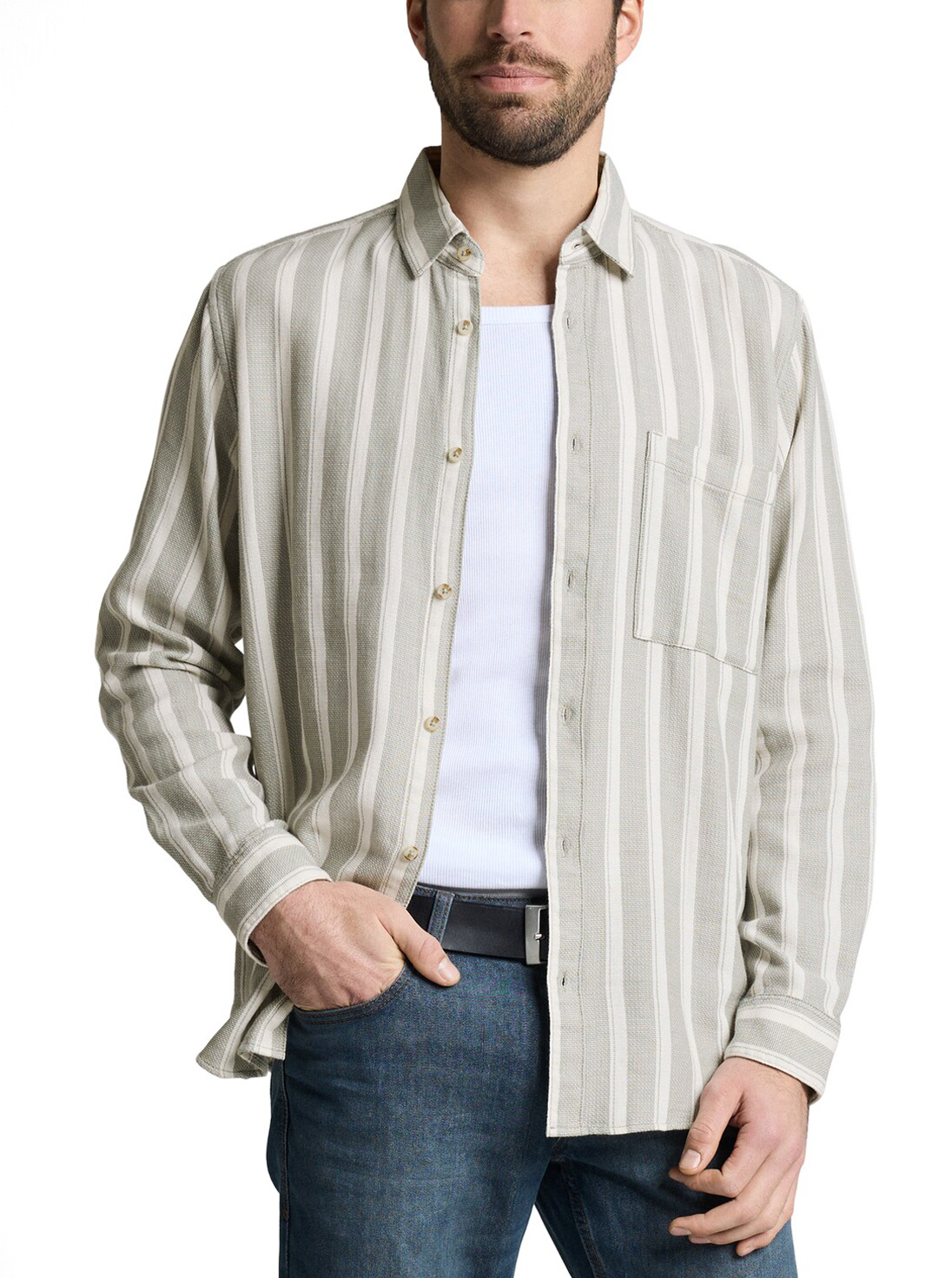 Tom Tailor Gestreept Overhemd - 1049590