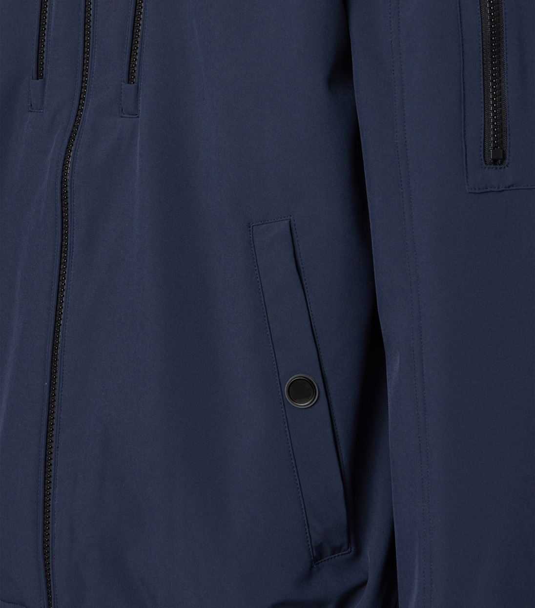 Casa Moda Blauw Softshell Jack - 126410050