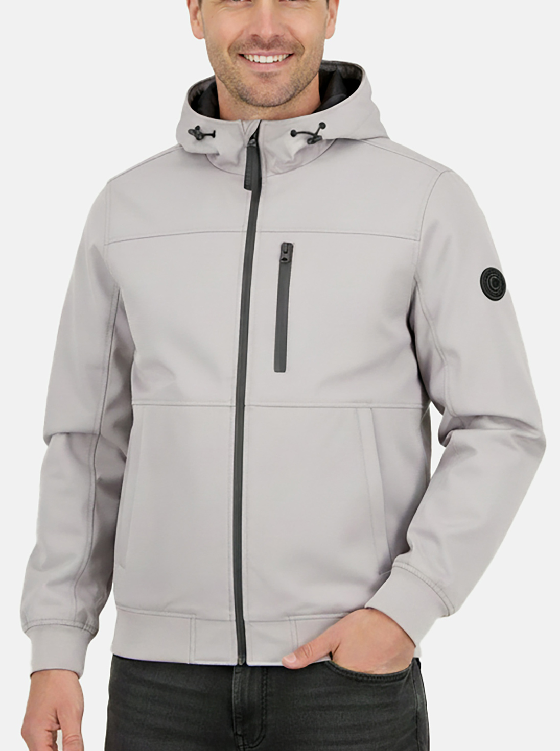 Cars Jeans Softshell Zomerjas - Yoezo Mid Grey 6126624