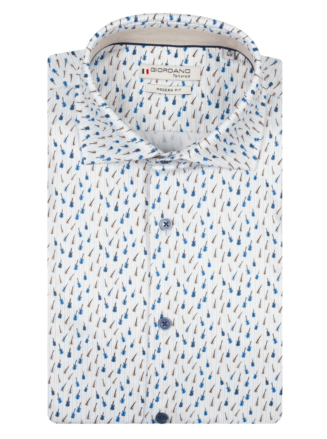 Giordano Tailored Overhemd Lange mouw - 617882