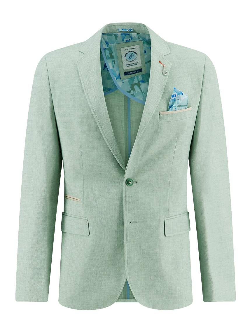 A Fish Named Fred Linnen Look Blazer - 33.105