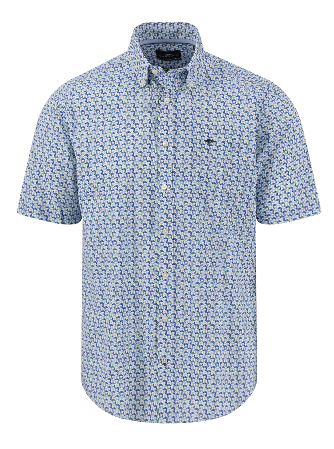 Fynch Hatton Zomers Heren Overhemd - 1604-5071