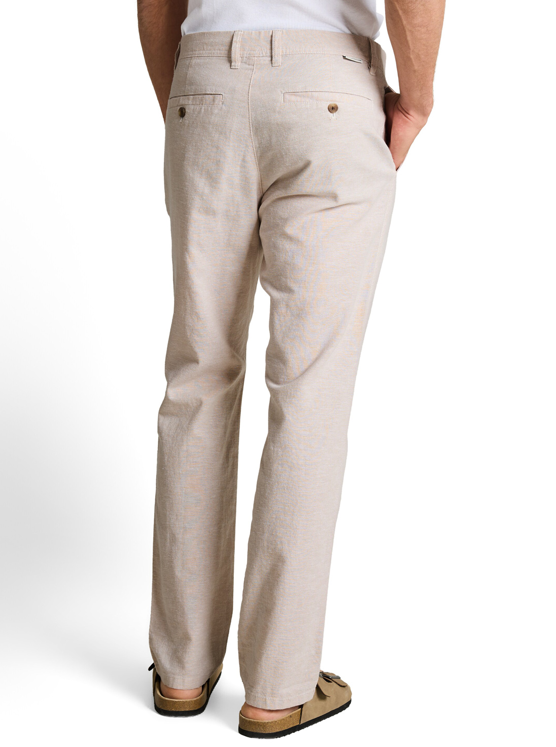 Tom Tailor Linnen Chino Broek - 1049622