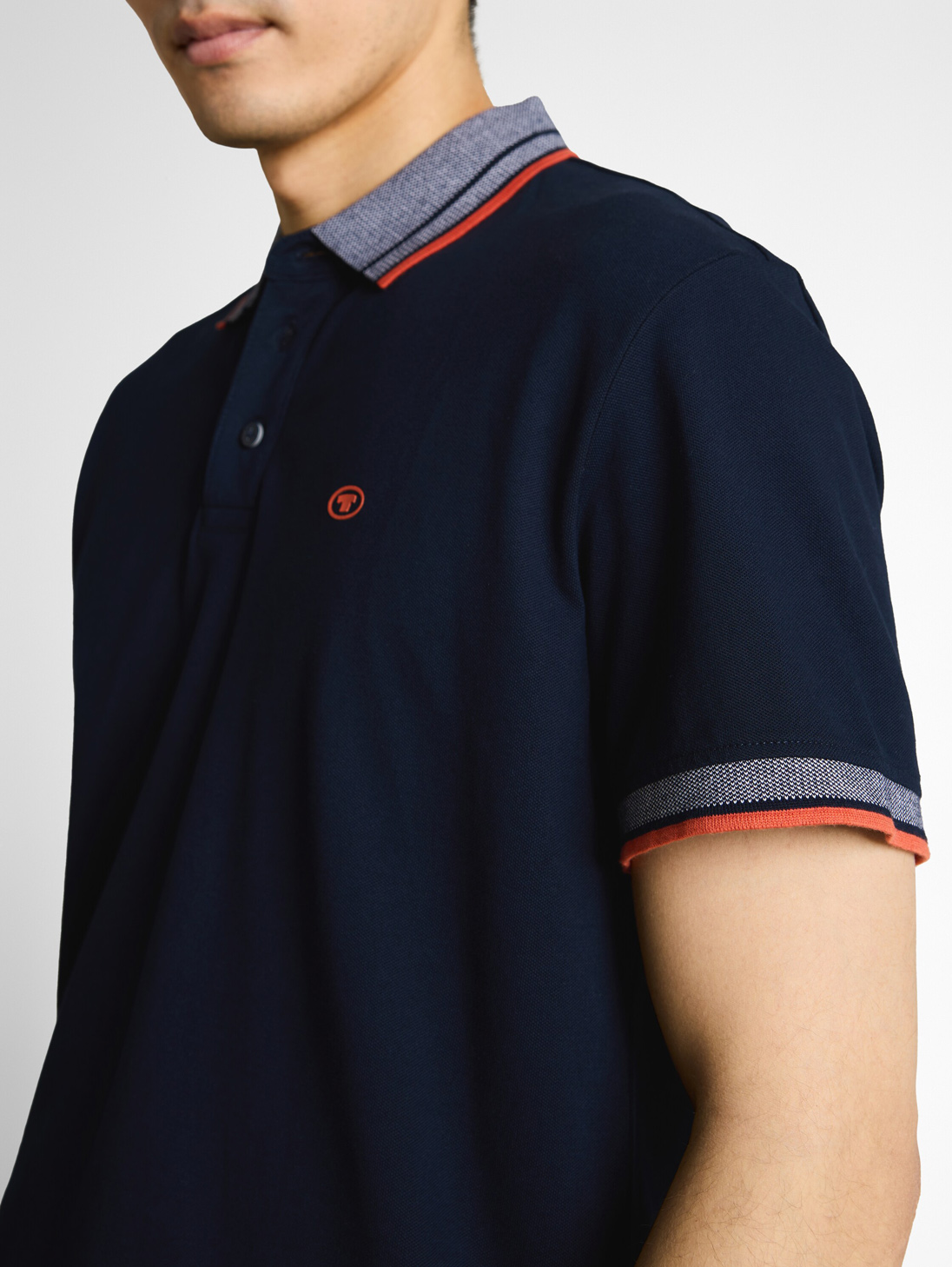 Tom Tailor Effen Pique Stretch Polo - 1050778